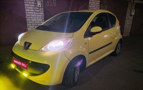 Peugeot 107 I рестайлинг, 2007 год, 390 000 рублей, 1 фотография
