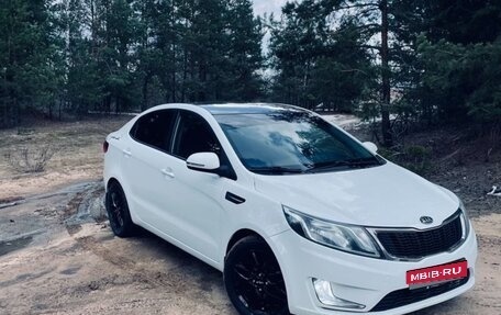 KIA Rio III рестайлинг, 2012 год, 820 000 рублей, 21 фотография