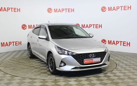 Hyundai Solaris II рестайлинг, 2021 год, 1 655 000 рублей, 3 фотография