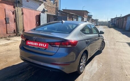 Hyundai Elantra VI рестайлинг, 2017 год, 1 595 000 рублей, 6 фотография