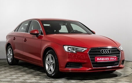 Audi A3, 2019 год, 2 190 000 рублей, 3 фотография