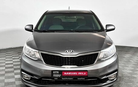 KIA Rio III рестайлинг, 2015 год, 910 000 рублей, 2 фотография