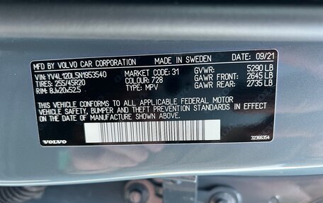 Volvo XC60 II, 2021 год, 5 120 000 рублей, 16 фотография