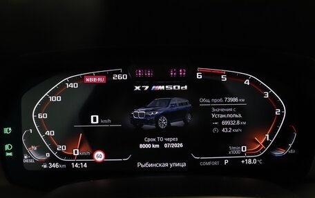 BMW X7, 2021 год, 12 400 000 рублей, 22 фотография