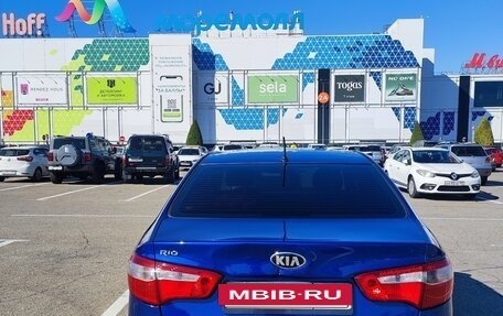 KIA Rio III рестайлинг, 2013 год, 850 000 рублей, 13 фотография