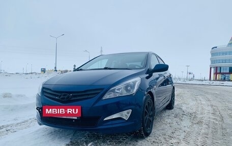 Hyundai Solaris II рестайлинг, 2015 год, 930 000 рублей, 10 фотография