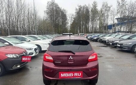 Mitsubishi Mirage VI рестайлинг, 2018 год, 1 050 000 рублей, 5 фотография