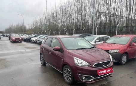 Mitsubishi Mirage VI рестайлинг, 2018 год, 1 050 000 рублей, 3 фотография