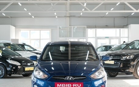 Hyundai Solaris II рестайлинг, 2011 год, 859 000 рублей, 3 фотография