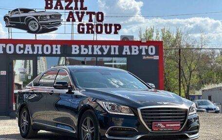 Genesis G80 I, 2018 год, 2 450 000 рублей, 3 фотография