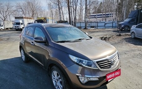 KIA Sportage III, 2013 год, 1 270 000 рублей, 2 фотография