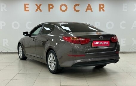 KIA Optima III, 2014 год, 1 370 000 рублей, 7 фотография