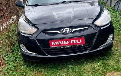 Hyundai Solaris II рестайлинг, 2011 год, 375 000 рублей, 1 фотография
