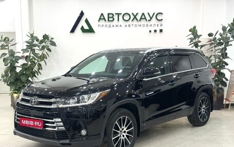 Toyota Highlander III, 2019 год, 3 450 000 рублей, 1 фотография