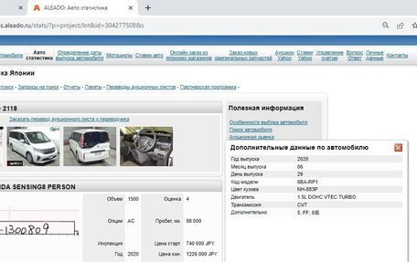Honda Stepwgn IV, 2020 год, 2 000 000 рублей, 34 фотография