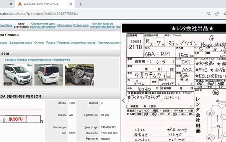 Honda Stepwgn IV, 2020 год, 2 000 000 рублей, 33 фотография