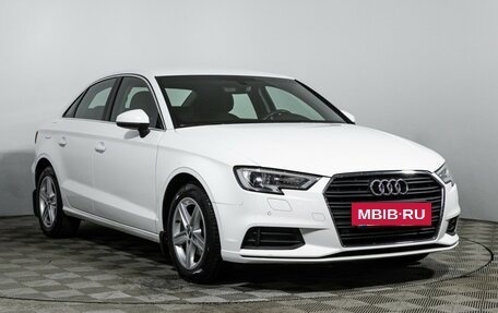 Audi A3, 2019 год, 2 089 898 рублей, 3 фотография