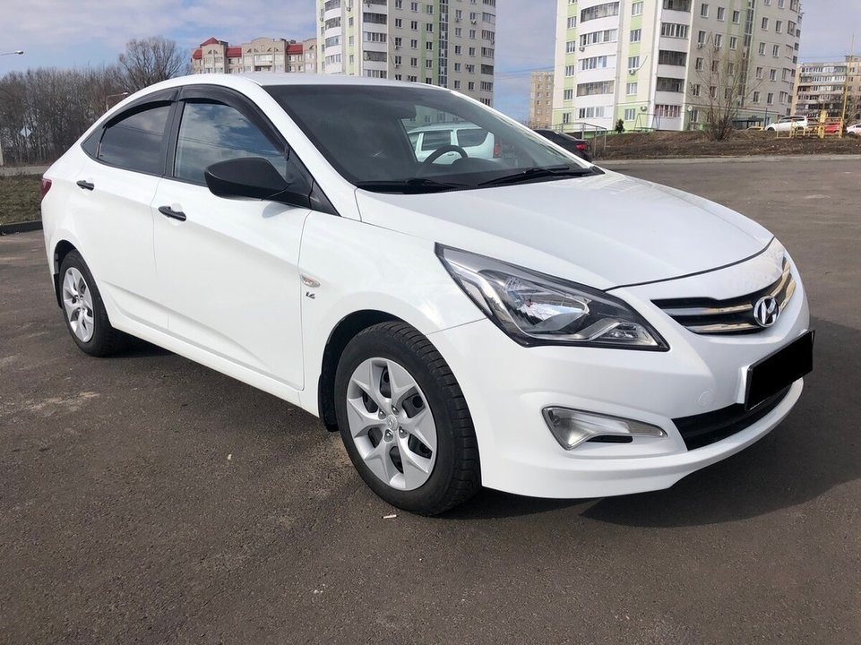 Hyundai Solaris I рестайлинг, 2016 год, 380 000 рублей, 1 фотография
