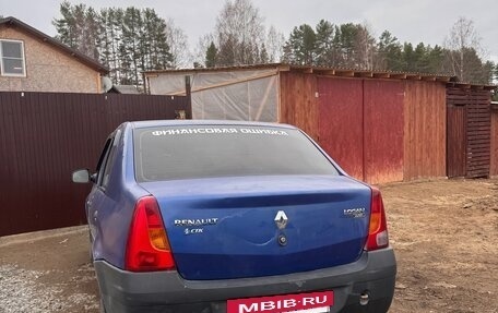 Renault Logan I, 2007 год, 160 000 рублей, 4 фотография