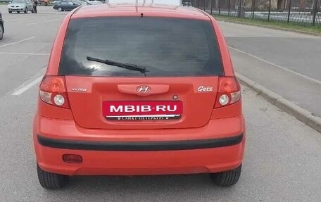 Hyundai Getz I рестайлинг, 2005 год, 325 000 рублей, 4 фотография