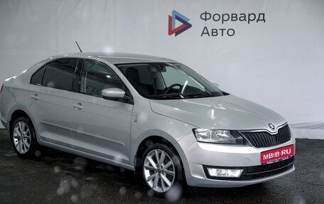 Skoda Rapid I, 2015 год, 1 200 000 рублей, 1 фотография