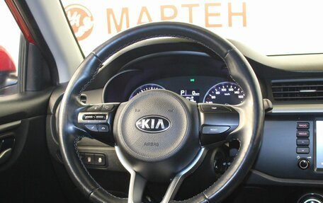 KIA Rio IV, 2019 год, 1 619 000 рублей, 18 фотография