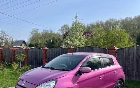 Mitsubishi Mirage VI рестайлинг, 2012 год, 600 000 рублей, 1 фотография