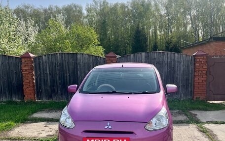 Mitsubishi Mirage VI рестайлинг, 2012 год, 600 000 рублей, 4 фотография