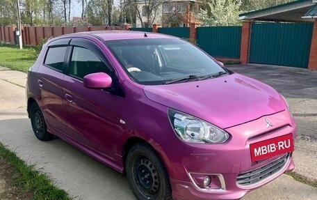 Mitsubishi Mirage VI рестайлинг, 2012 год, 600 000 рублей, 5 фотография