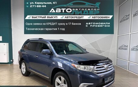 Toyota Highlander III, 2012 год, 1 799 000 рублей, 1 фотография