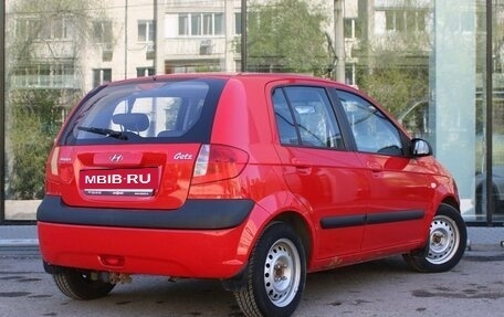 Hyundai Getz I рестайлинг, 2007 год, 577 000 рублей, 5 фотография