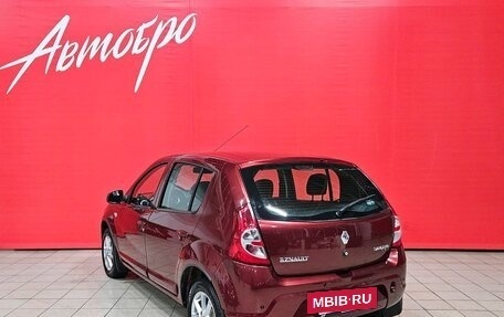 Renault Sandero I, 2011 год, 535 000 рублей, 3 фотография