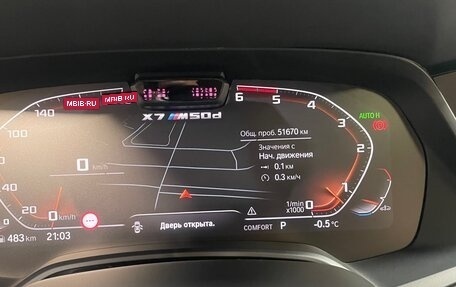 BMW X7, 2021 год, 13 500 000 рублей, 31 фотография