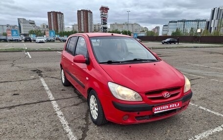 Hyundai Getz I рестайлинг, 2007 год, 480 000 рублей, 1 фотография