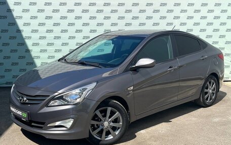 Hyundai Solaris II рестайлинг, 2015 год, 995 000 рублей, 3 фотография