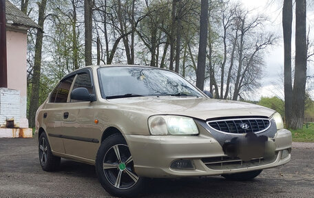 Hyundai Accent II, 2004 год, 420 000 рублей, 1 фотография