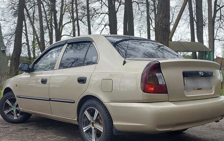 Hyundai Accent II, 2004 год, 420 000 рублей, 4 фотография