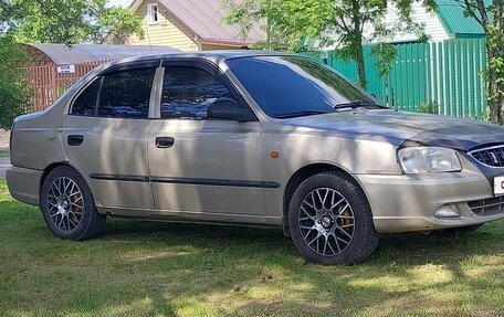 Hyundai Accent II, 2004 год, 420 000 рублей, 10 фотография