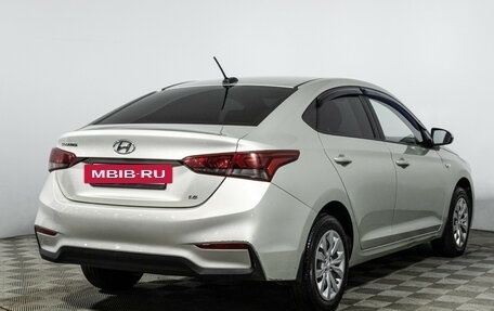 Hyundai Solaris II рестайлинг, 2018 год, 1 329 777 рублей, 5 фотография