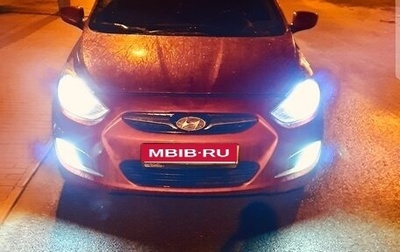 Hyundai Solaris II рестайлинг, 2011 год, 850 000 рублей, 1 фотография