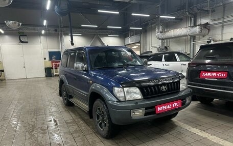 Toyota Land Cruiser Prado 90 рестайлинг, 2002 год, 999 000 рублей, 1 фотография