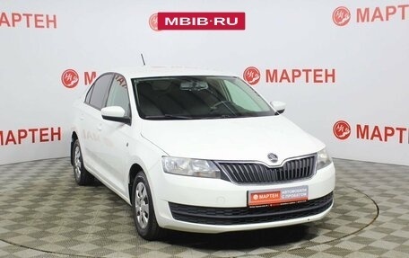 Skoda Rapid I, 2016 год, 914 000 рублей, 3 фотография