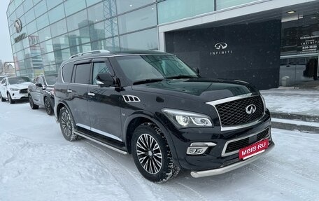 Infiniti QX80 I рестайлинг, 2016 год, 3 999 999 рублей, 5 фотография
