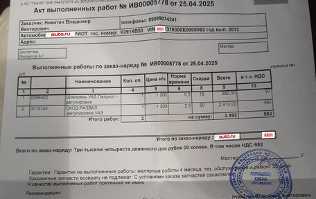 ЛуАЗ Patriot, 2013 год, 750 000 рублей, 14 фотография
