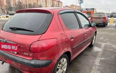 Peugeot 206, 2002 год, 235 000 рублей, 5 фотография