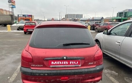 Peugeot 206, 2002 год, 235 000 рублей, 4 фотография