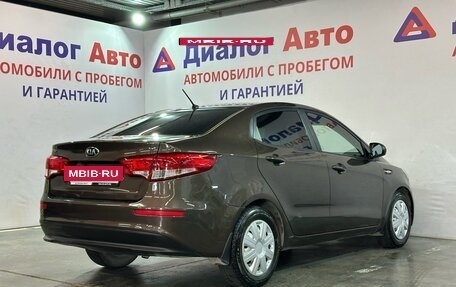 KIA Rio III рестайлинг, 2016 год, 1 217 000 рублей, 2 фотография