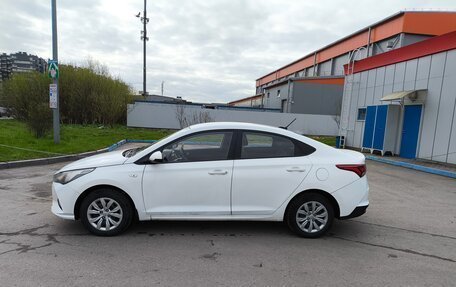 Hyundai Solaris II рестайлинг, 2020 год, 925 000 рублей, 3 фотография