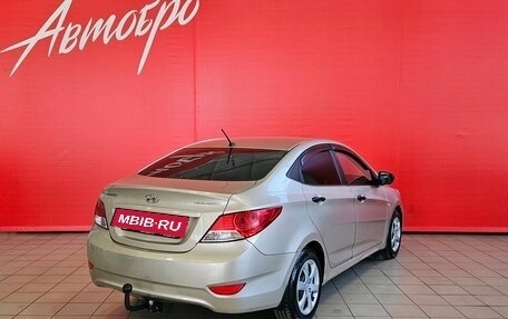 Hyundai Solaris II рестайлинг, 2011 год, 549 000 рублей, 5 фотография