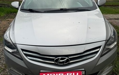 Hyundai Solaris II рестайлинг, 2014 год, 850 000 рублей, 1 фотография